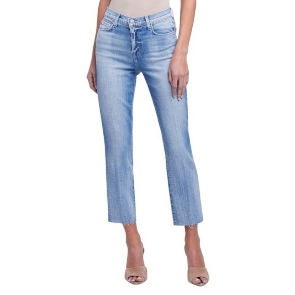 L'Agence Sada Cropped Slim Highland High Rise Jeans‎ Size 29
